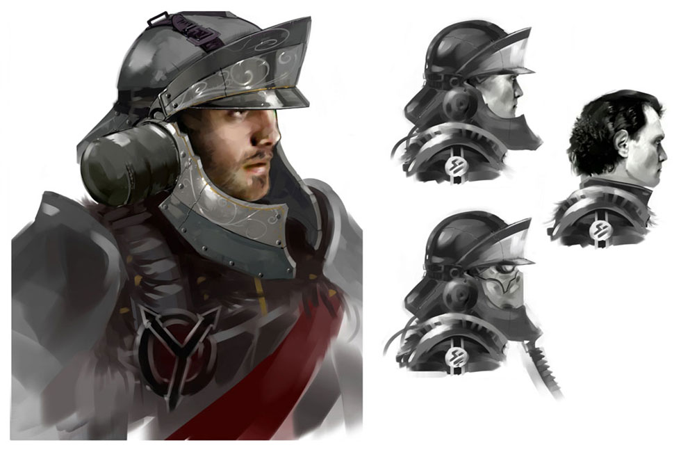 Radec Concept Art from Killzone 2