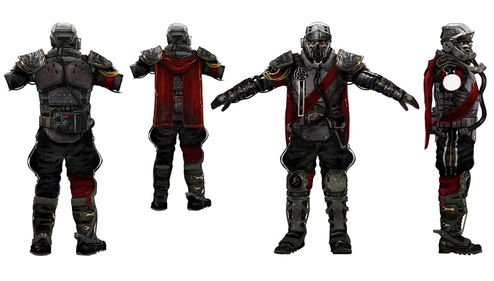 Radec Concept Artwork from Killzone 2