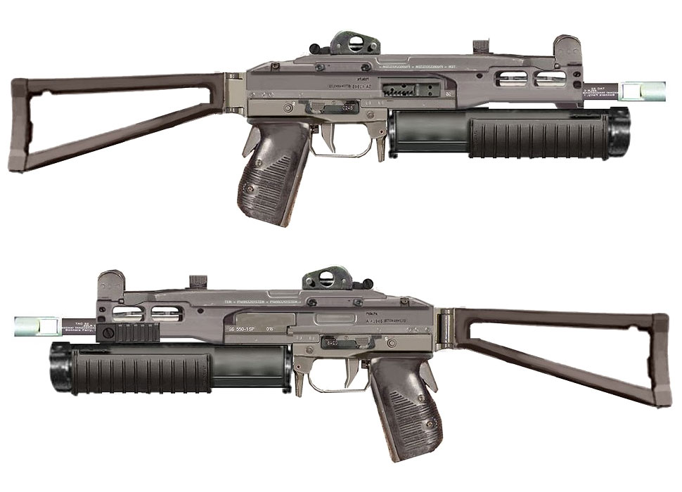 StA-11 Submachine Gun Art from Killzone 2