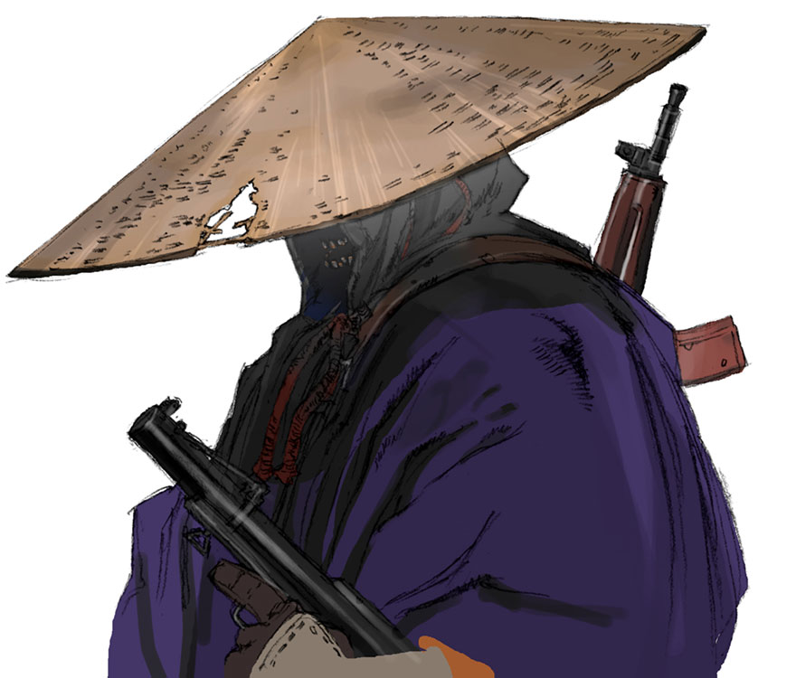 Chaigidiel Portrait Art from Metal Gear Ac!d 2