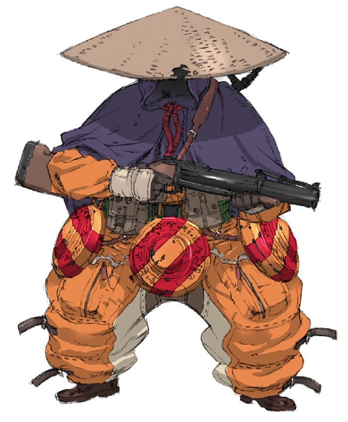 Chaigidiel Art from Metal Gear Ac!d 2