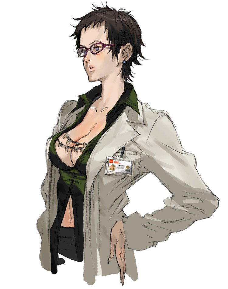 Dr. Michiko Takiyama Portrait Art from Metal Gear Ac!d 2