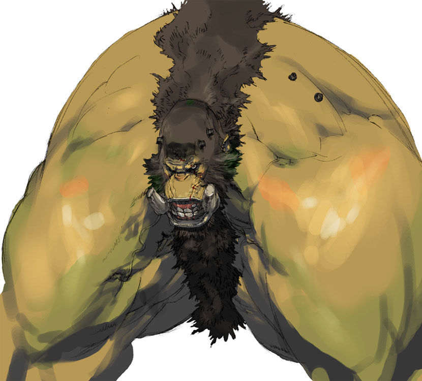 Harab Serap Portrait Art from Metal Gear Ac!d 2