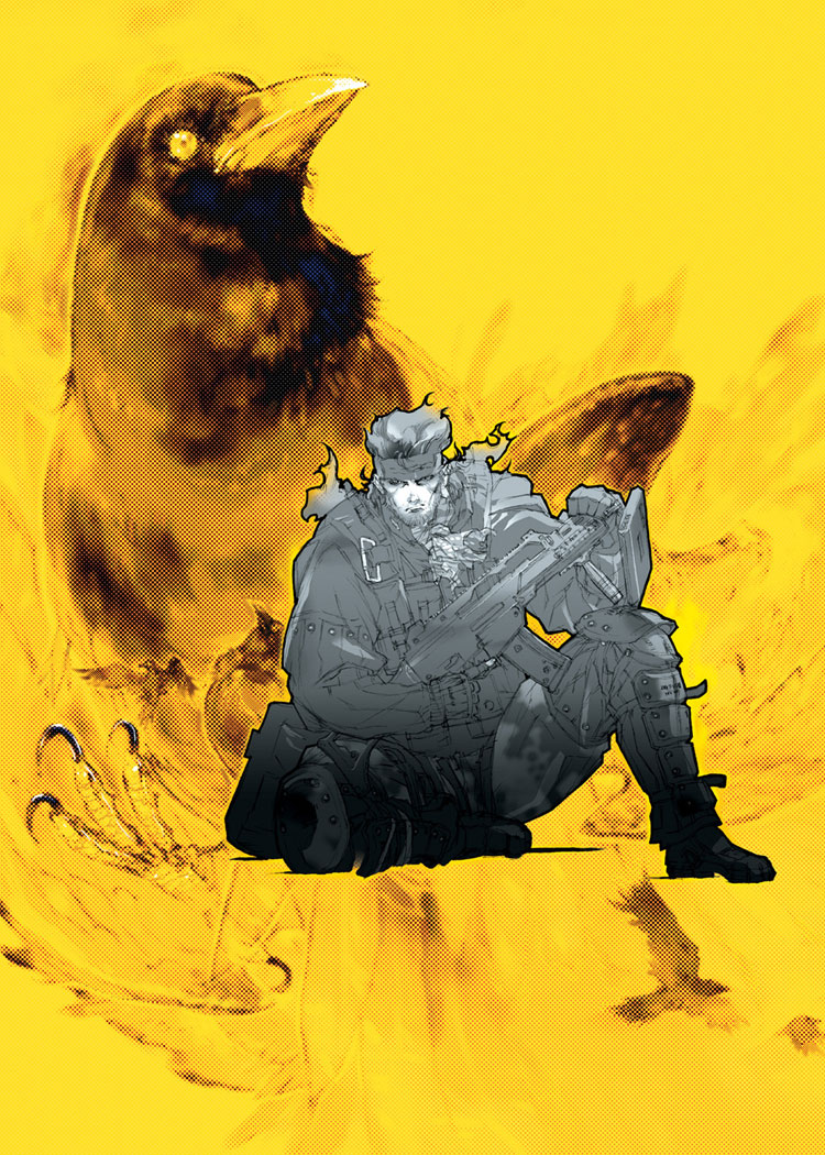 Promotional Art from Metal Gear Ac!d 2