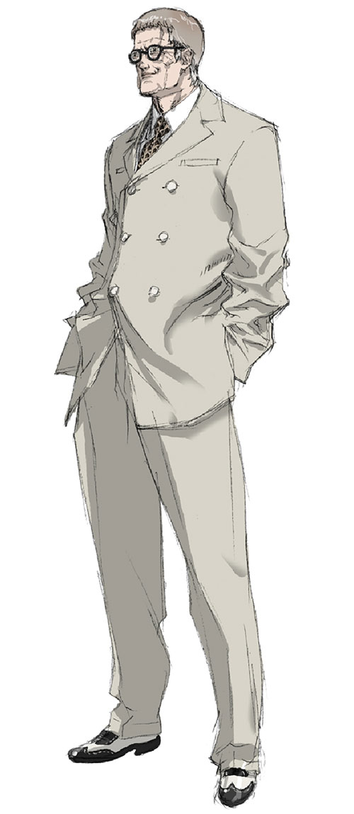 Wiseman Art from Metal Gear Ac!d 2