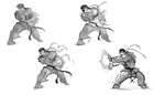 Ryu Hadouken Sketches