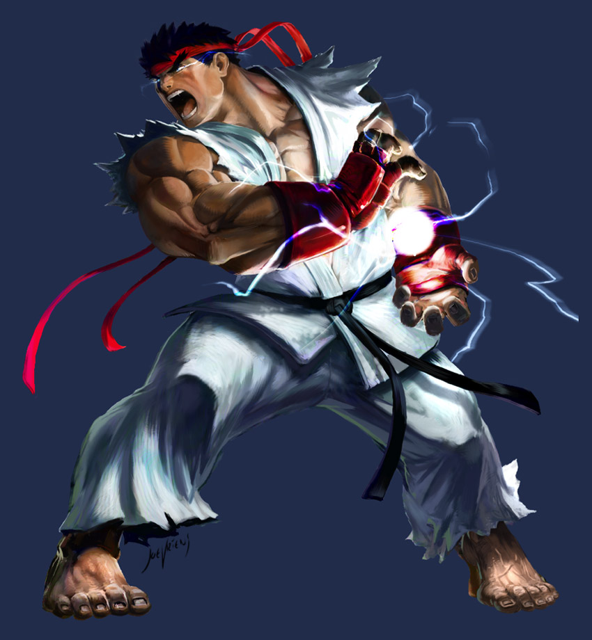 Ryu Art from Marvel vs Capcom 2 (2009)