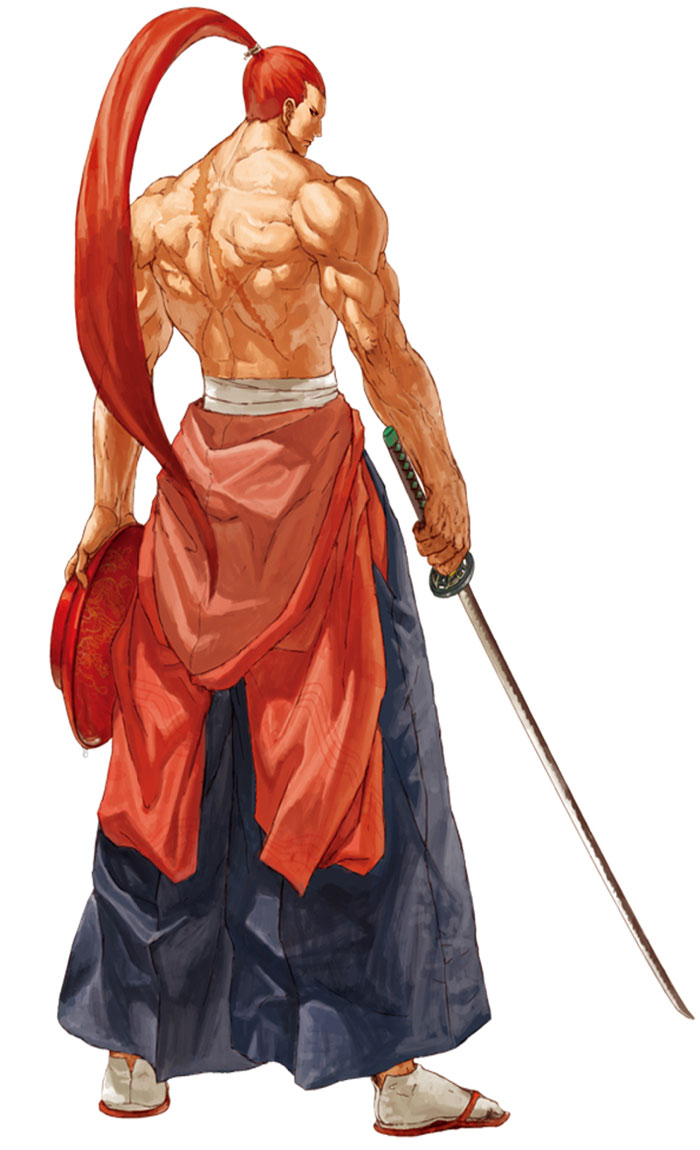 Genjuro Kibagami Art from NeoGeo Battle Coliseum