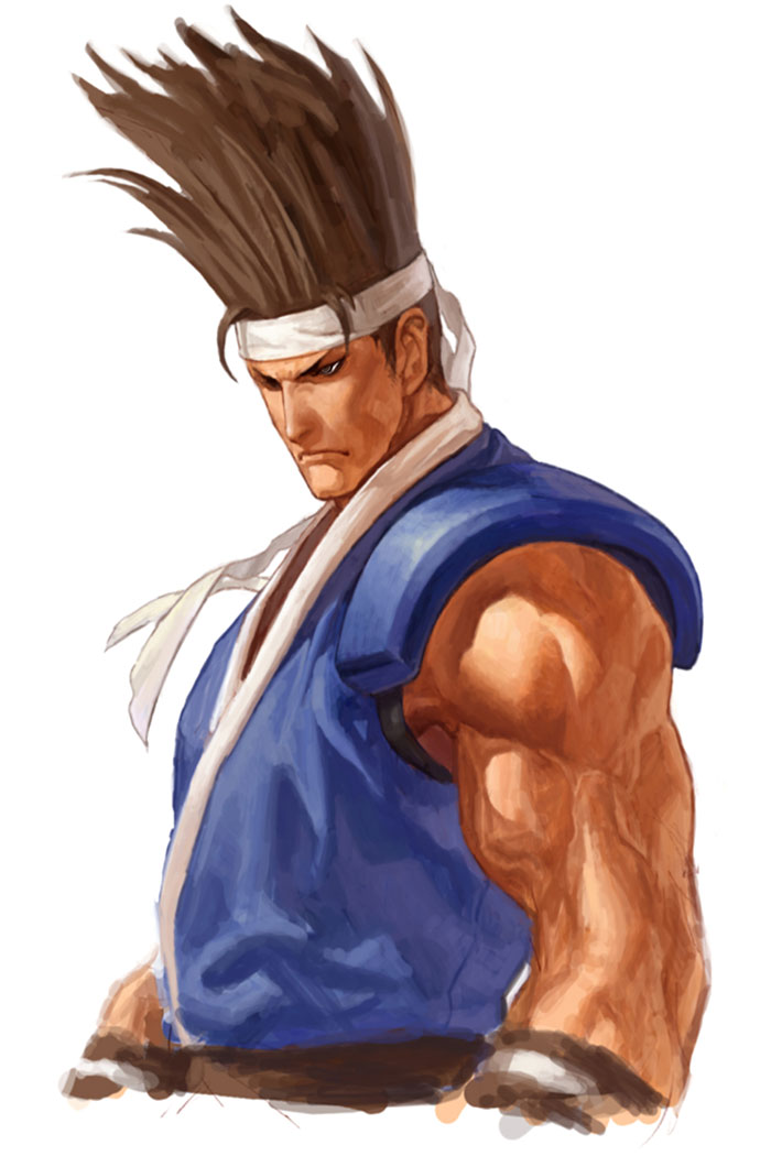 Hanzo Artwork from NeoGeo Battle Coliseum