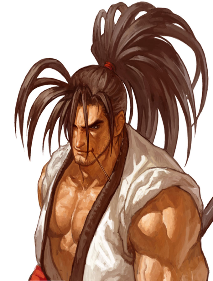 Haohmaru Artwork from NeoGeo Battle Coliseum