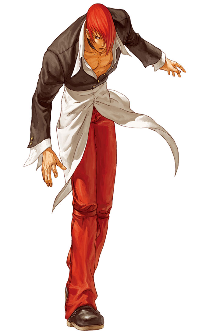 Iori Yagami Art from NeoGeo Battle Coliseum