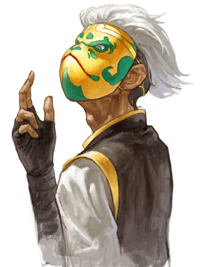 Lee Pai Long Artwork from NeoGeo Battle Coliseum