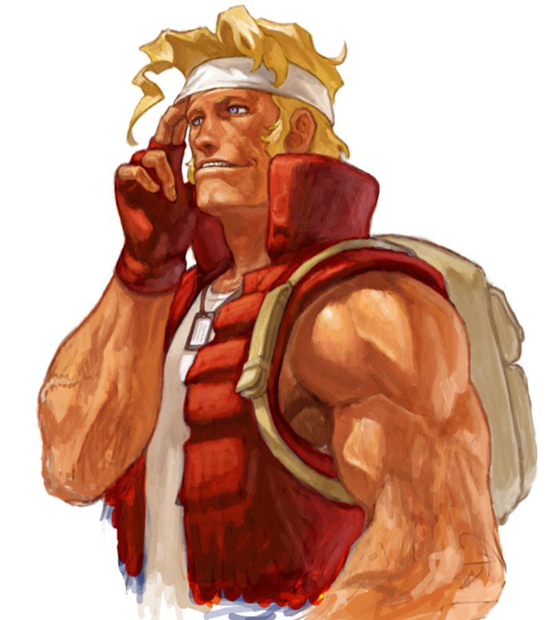 Marco Rossi Artwork from NeoGeo Battle Coliseum
