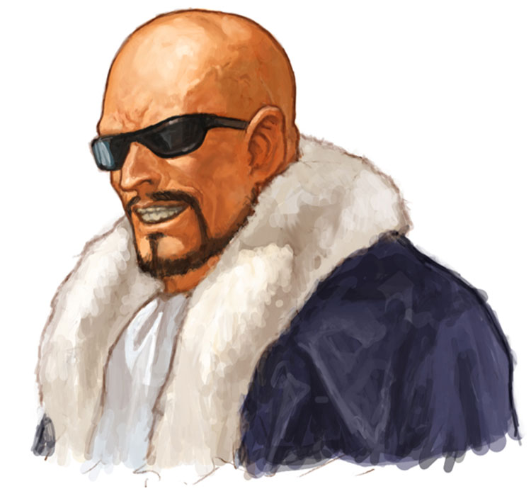 Mr. Big Artwork from NeoGeo Battle Coliseum