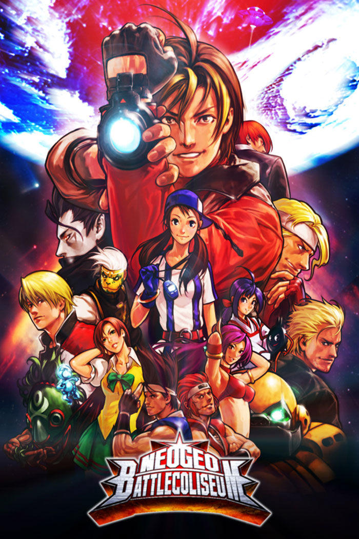 Characters Poster Art from NeoGeo Battle Coliseum
