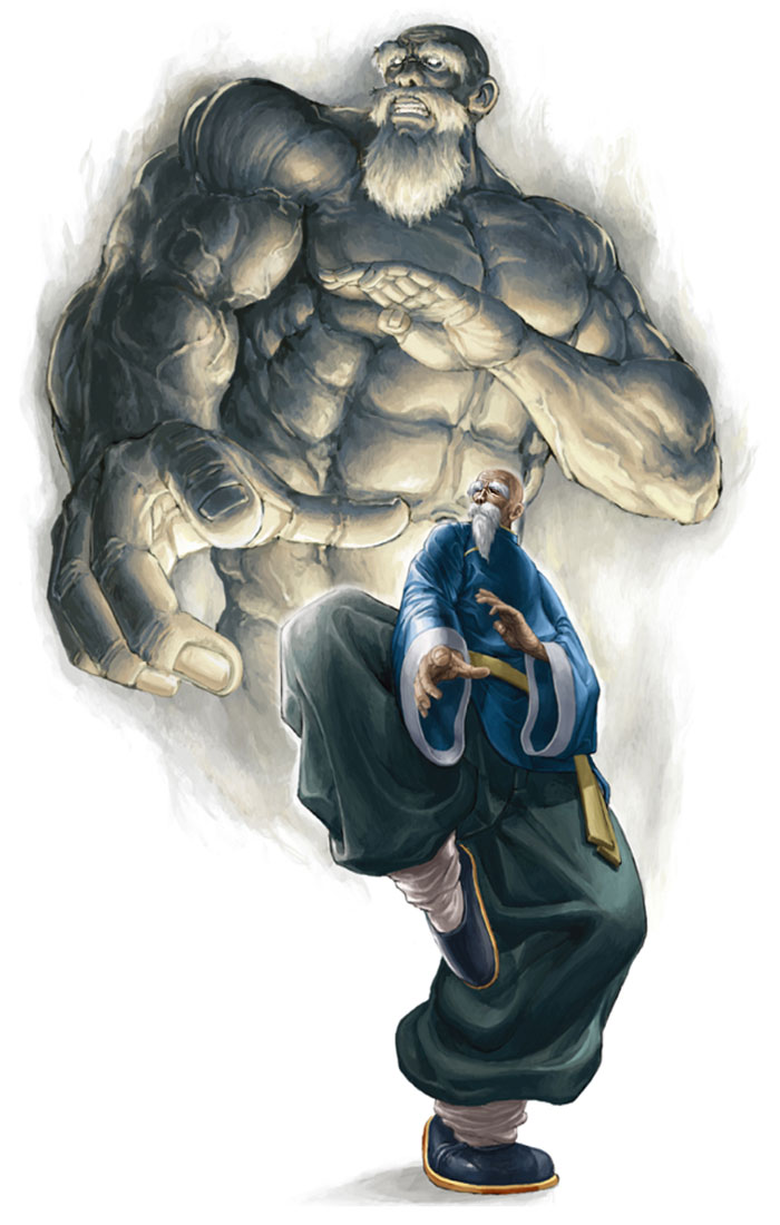 Tung Fu Rue Art from NeoGeo Battle Coliseum
