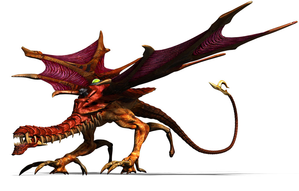 Dragonmare Art from Panzer Dragoon Orta