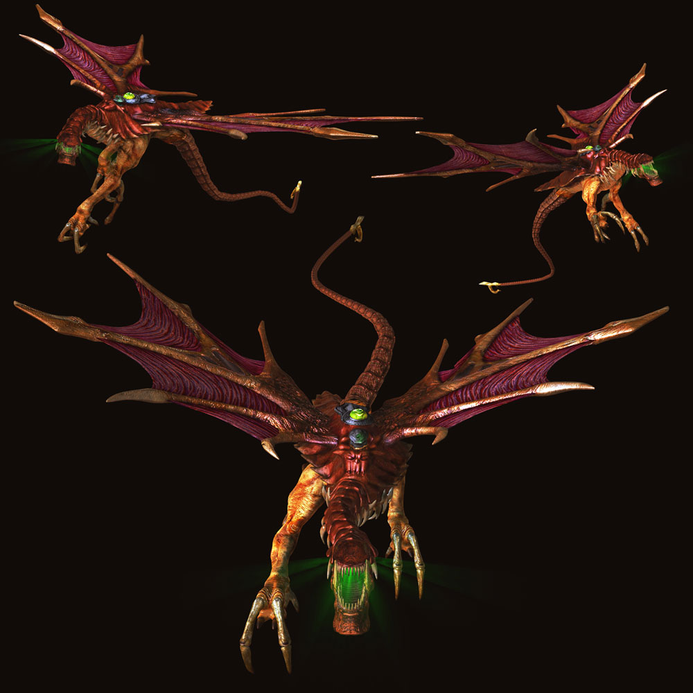 Dragonmares Art from Panzer Dragoon Orta