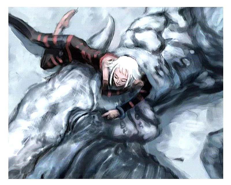 Orta and Lagi Concept Art from Panzer Dragoon Orta