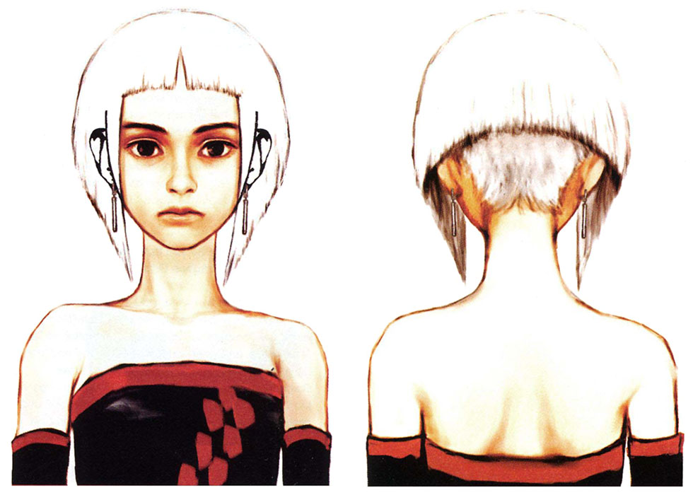 Orta Front & Back Concept Art from Panzer Dragoon Orta
