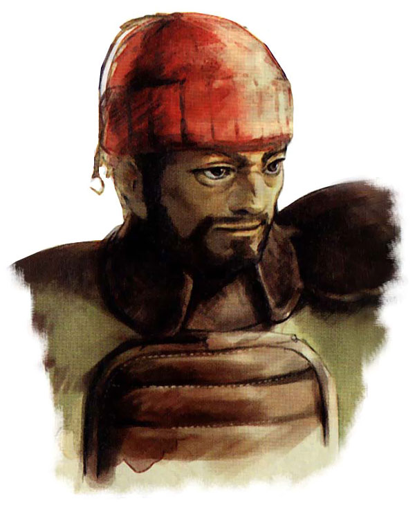 Captain Art from Panzer Dragoon Saga