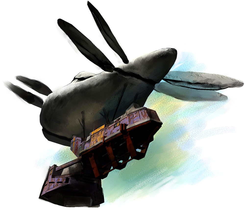 Enforcer Art from Panzer Dragoon Saga