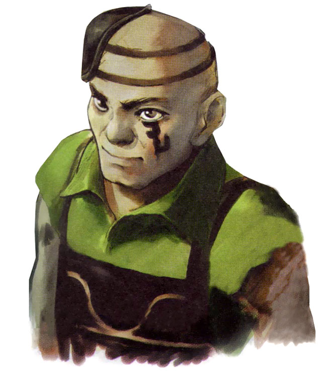 Jared Art from Panzer Dragoon Saga