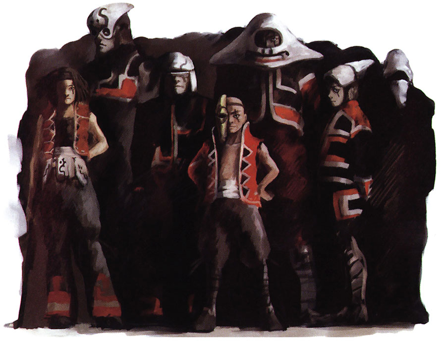 Seekers Art from Panzer Dragoon Saga