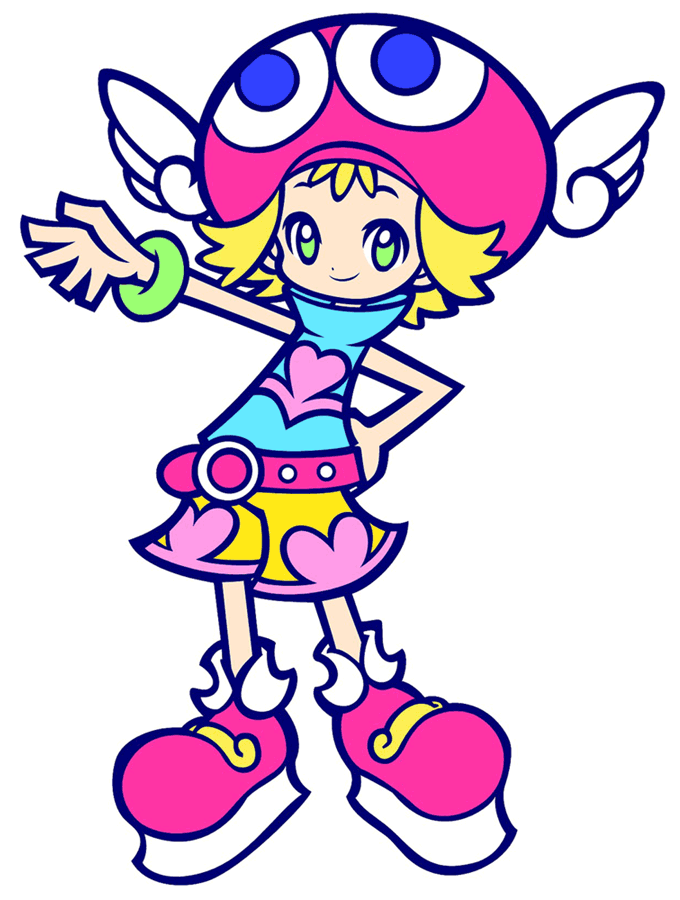 Amitie Art from Puyo Pop Fever