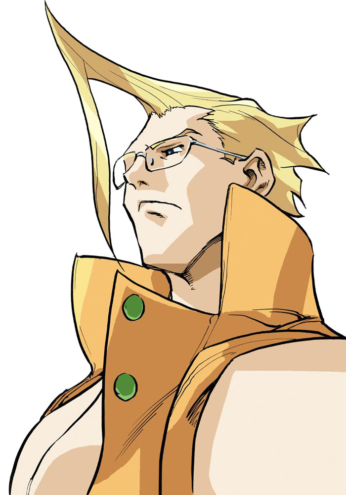 Charlie Art from Street Fighter Alpha 3