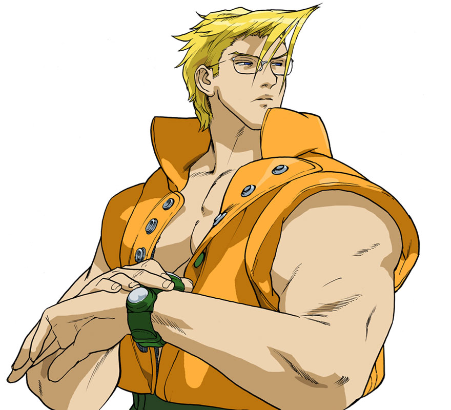 Charlie Artwork from Street Fighter Alpha 3
