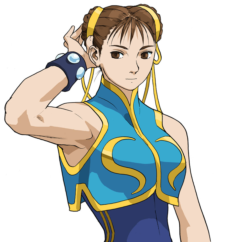 Chun-Li Artwork from Street Fighter Alpha 3