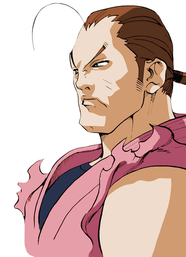 Dan Hibiki Art from Street Fighter Alpha 3