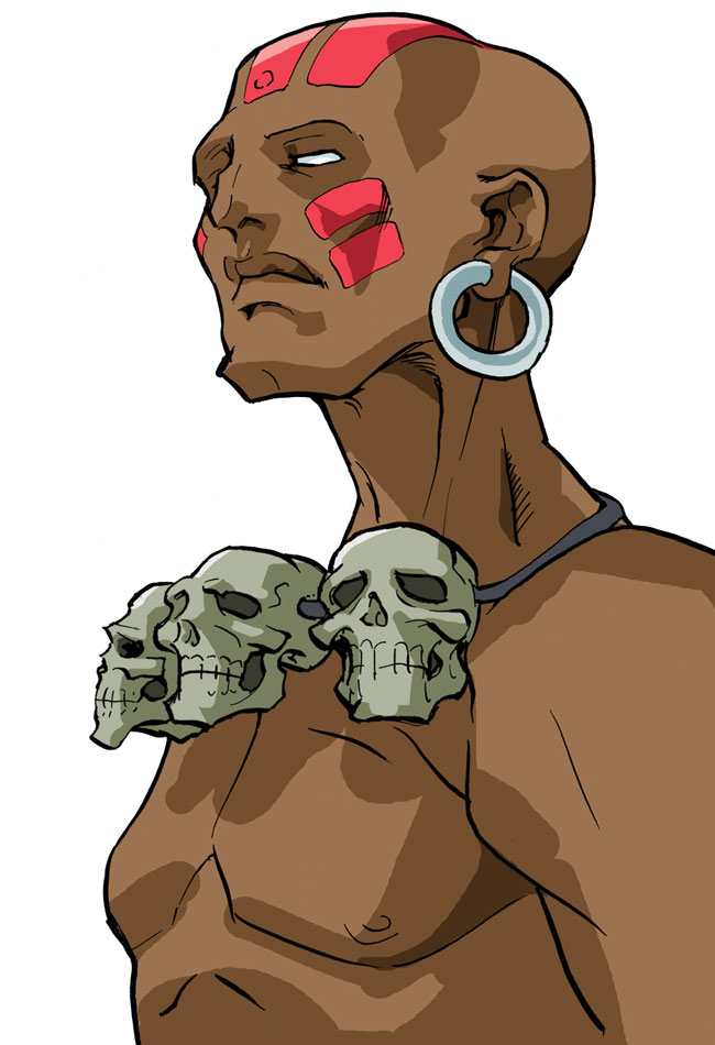 Dhalsim Art from Street Fighter Alpha 3
