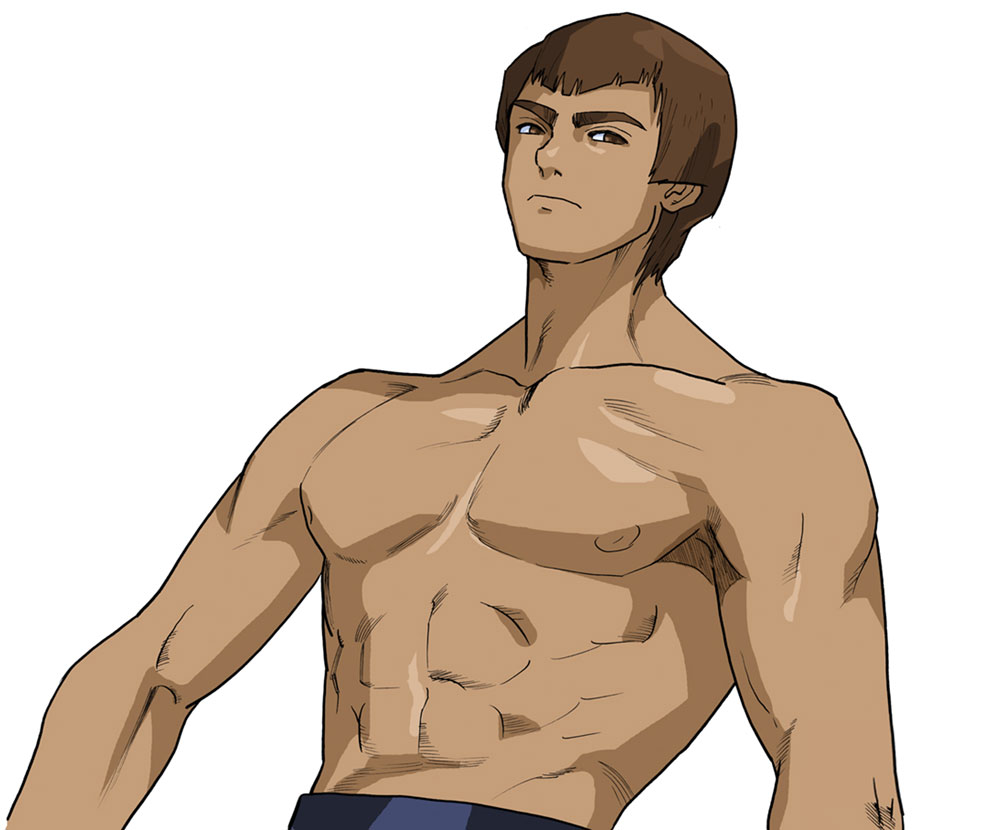 Fei-Long Artwork from Street Fighter Alpha 3