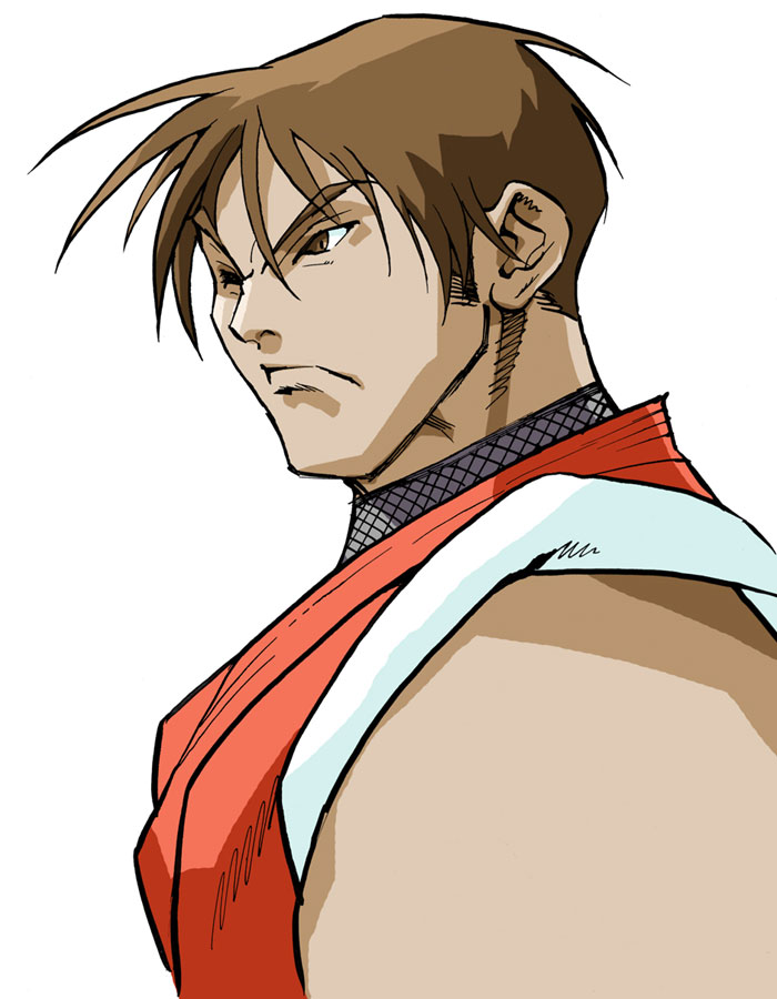 Guy Art from Street Fighter Alpha 3