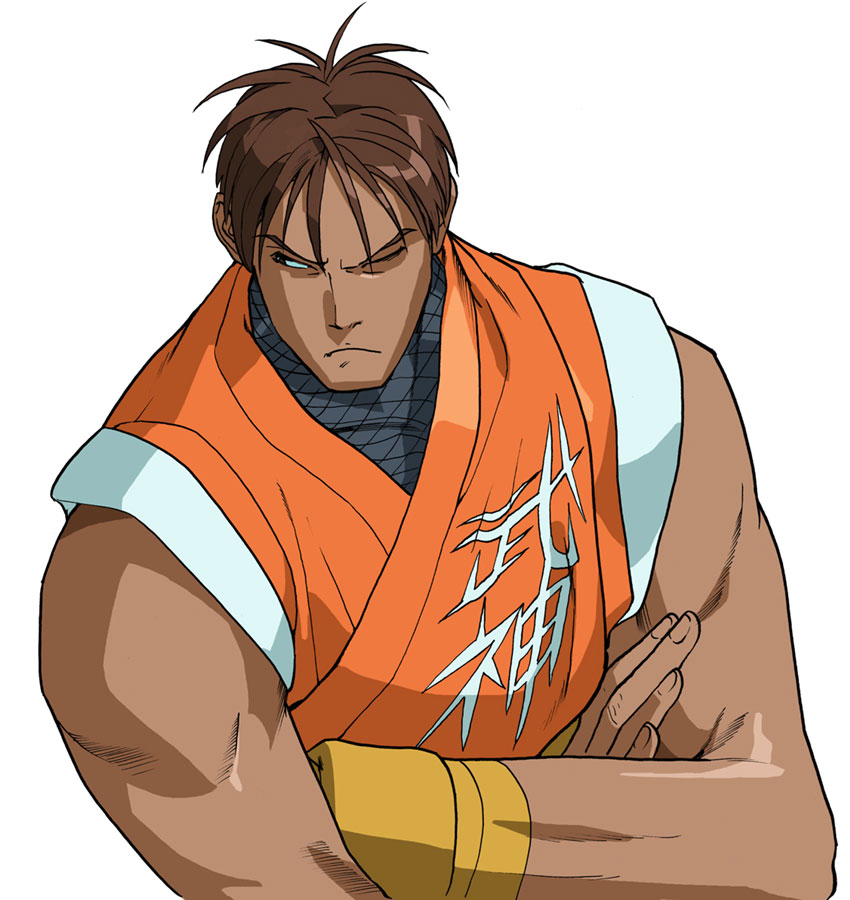 Guy Artwork from Street Fighter Alpha 3