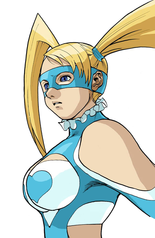 Rainbow Mika Art from Street Fighter Alpha 3