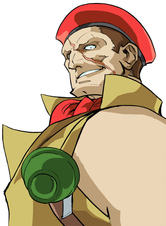 Rolento Art from Street Fighter Alpha 3
