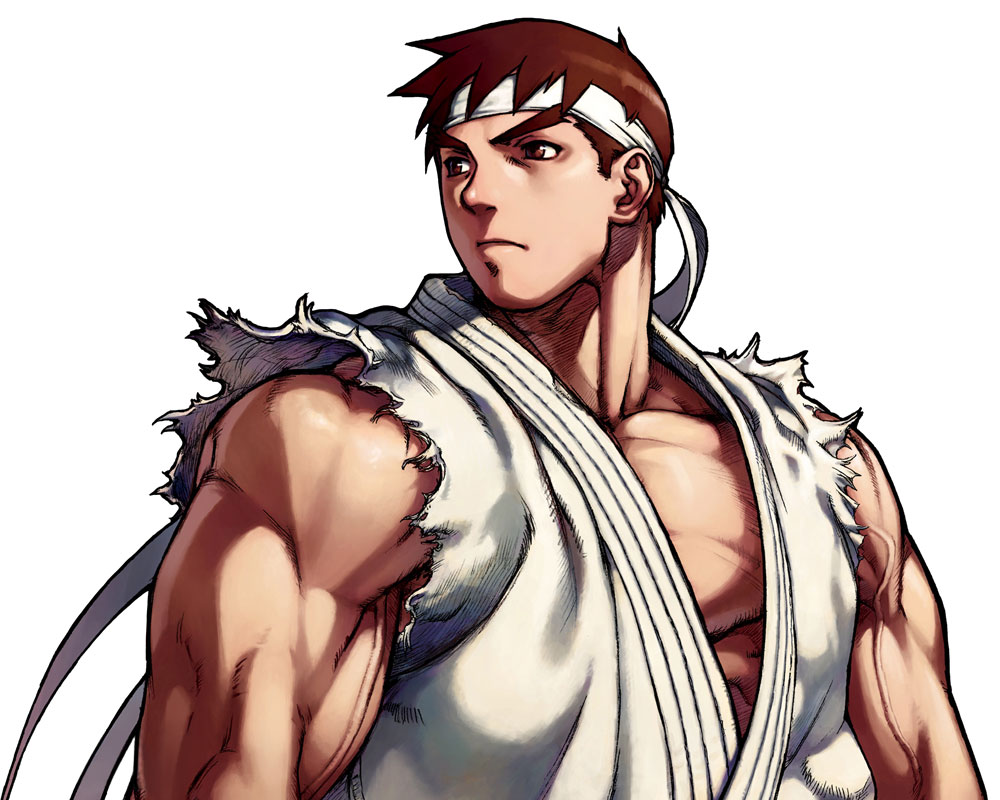 Ryu Main Art from Street Fighter Alpha 3