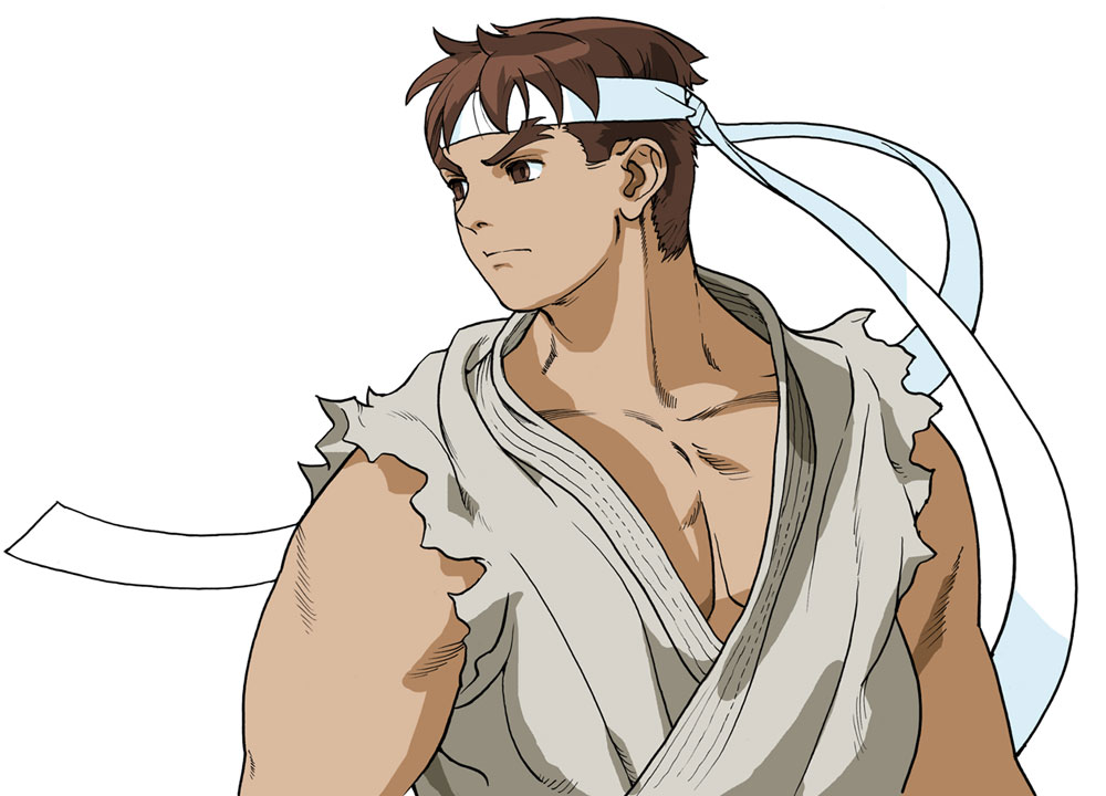 Ryu Artwork from Street Fighter Alpha 3