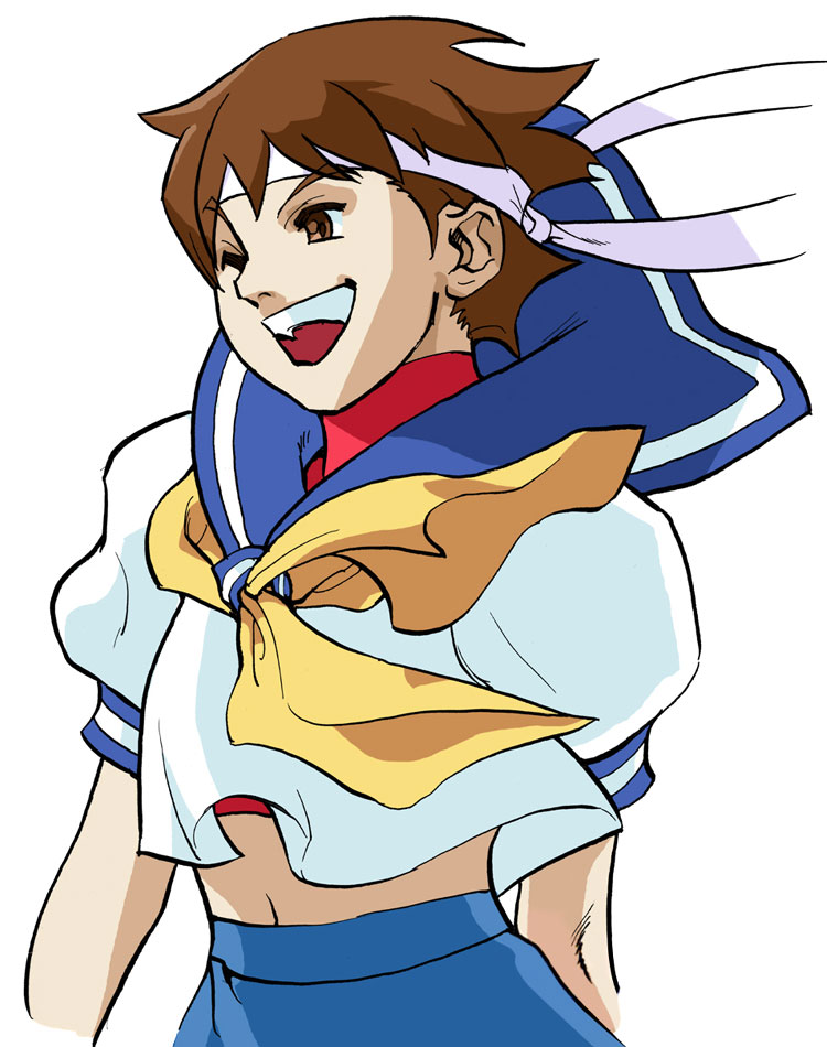 Sakura Art from Street Fighter Alpha 3