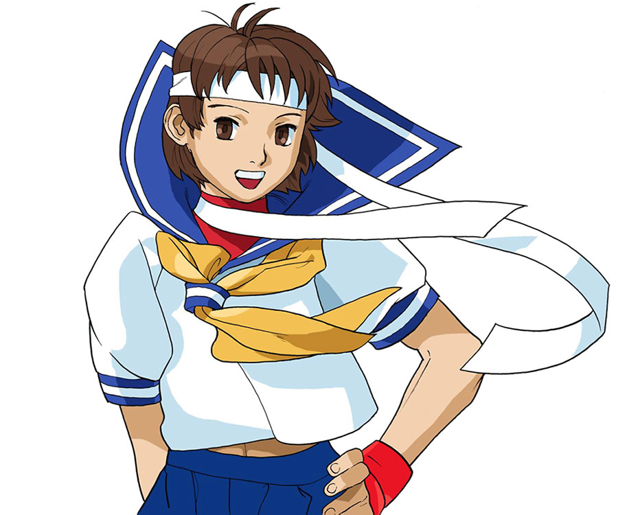Sakura Artwork from Street Fighter Alpha 3