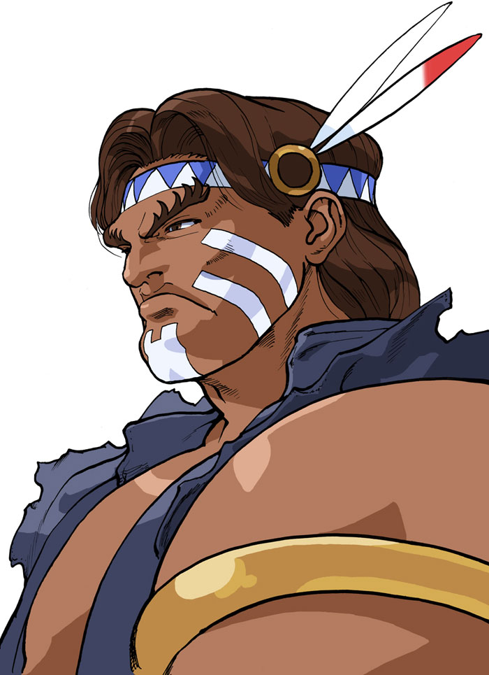 T. Hawk Art from Street Fighter Alpha 3