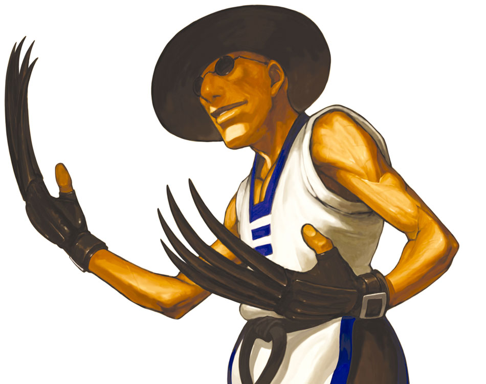 Choi Bounge Artwork from SNK vs. Capcom: SVC Chaos