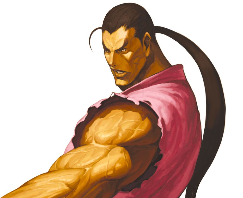 Dan Hibiki Artwork from SNK vs. Capcom: SVC Chaos