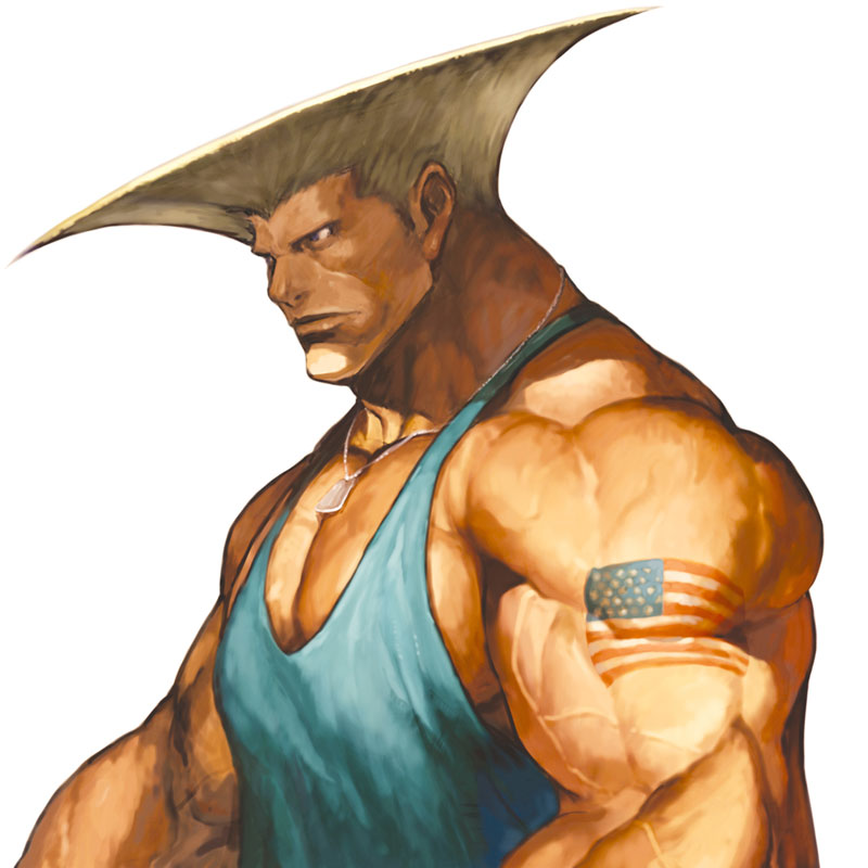 Guile Artwork from SNK vs. Capcom: SVC Chaos