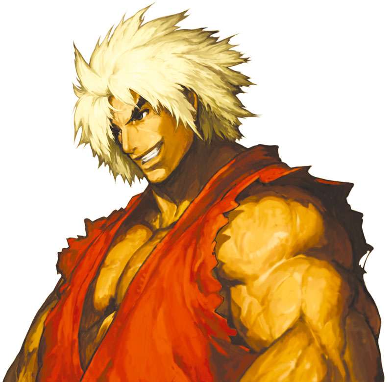 Ken Masters Artwork from SNK vs. Capcom: SVC Chaos