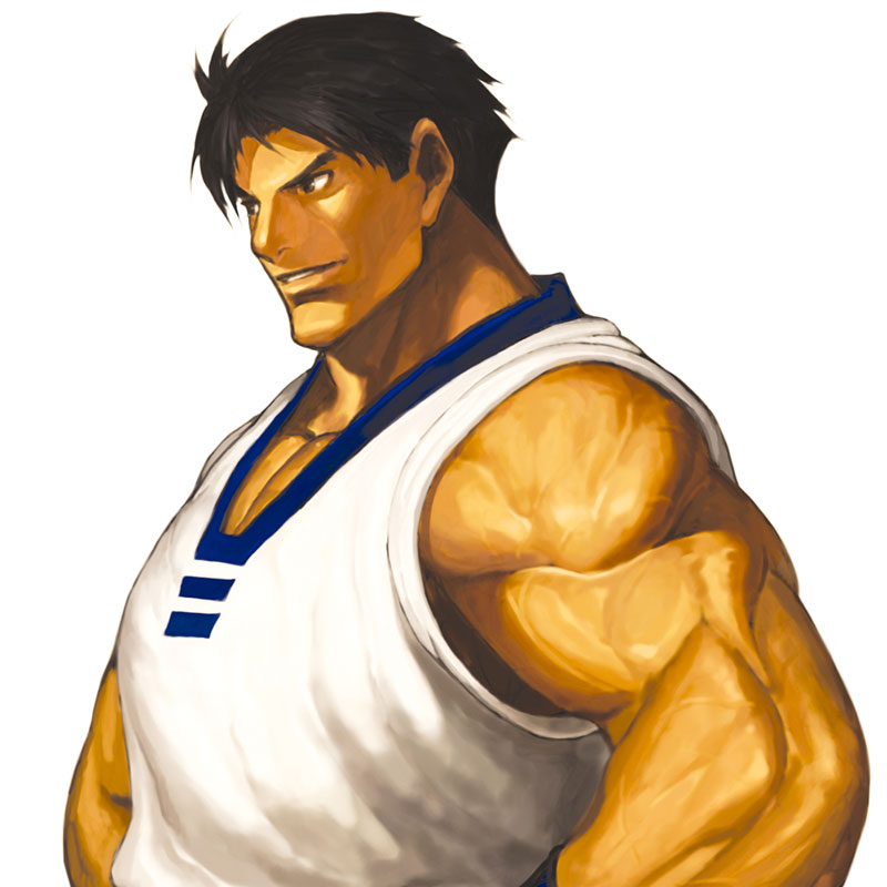 Kim Kaphwan Artwork from SNK vs. Capcom: SVC Chaos