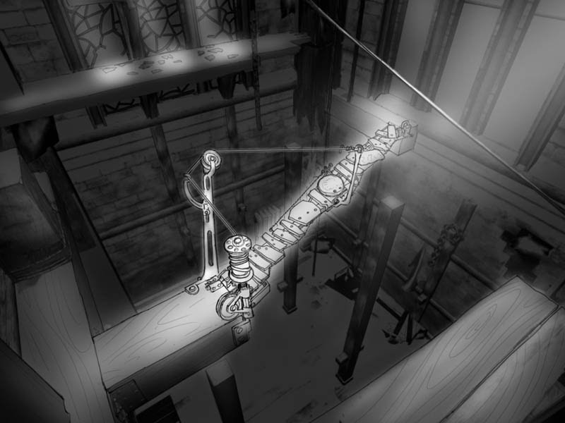 Church Bell Tower Art from 9 (canceled game)
